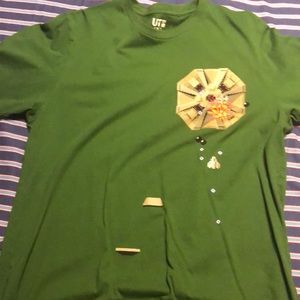 Green Retro Namco Arcade Tee (UNIQLO)